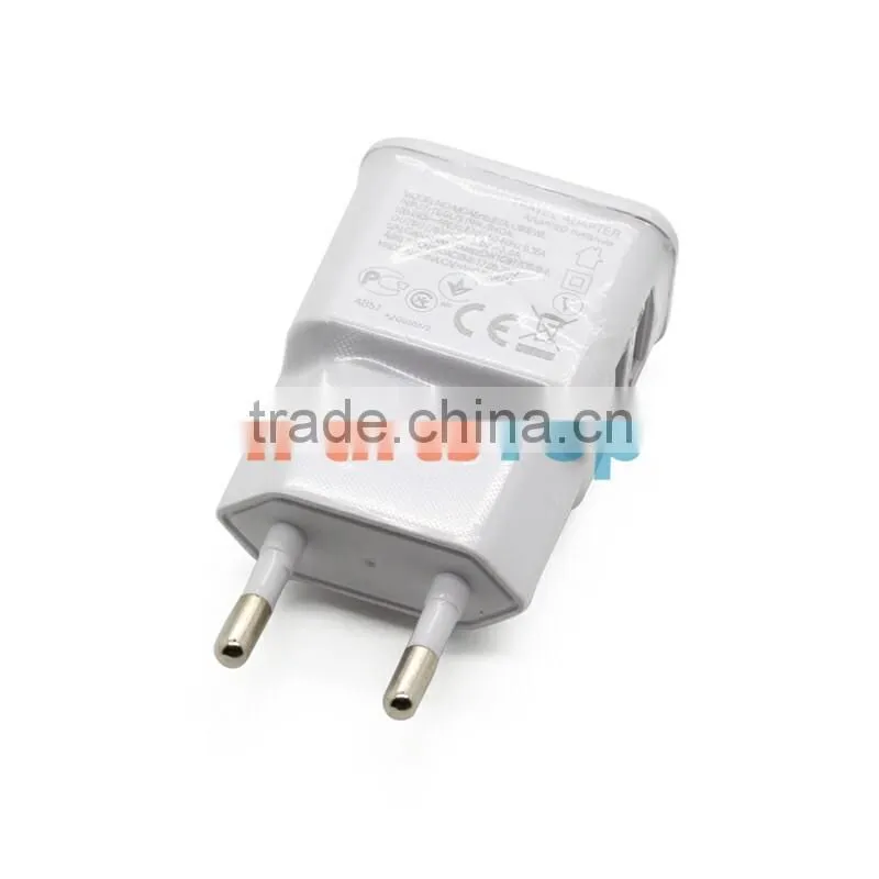 LIDU 2A USB Power Adapter European Standard ,With 2 USB Port ,With Retail Box