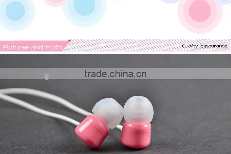 ULDUM best selling bass earphone illuminated candy earphone for children and girls