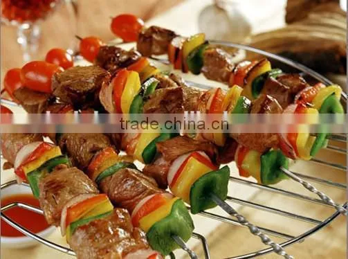 all kinds of seafood meat vegetable wear string production machine