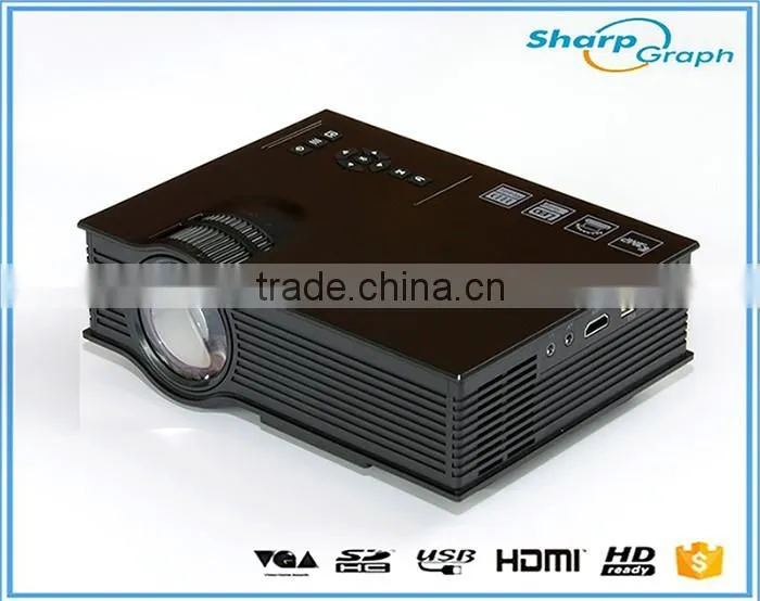 2016 UNIC Office Equipment Mini Full HD 1080p LED Portable UC40+ Home Theater Video Proyector