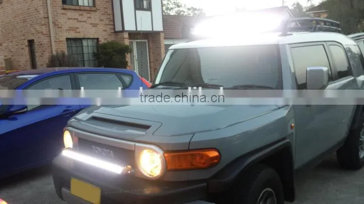 13.5inch 60w single led light bar IP67 flood/spot/combo beam rally led working light bar