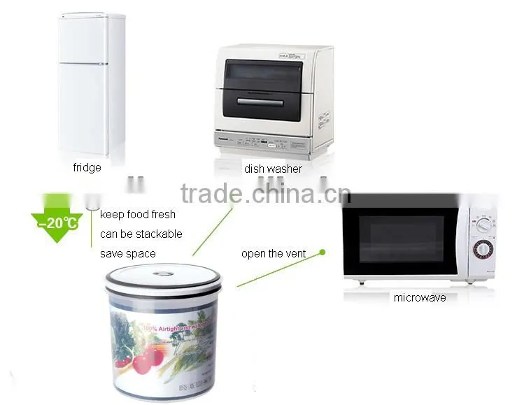 850ml silicone insulated food storage canister GL9053