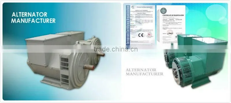 diesel sychronous brushless AC generator alternator
