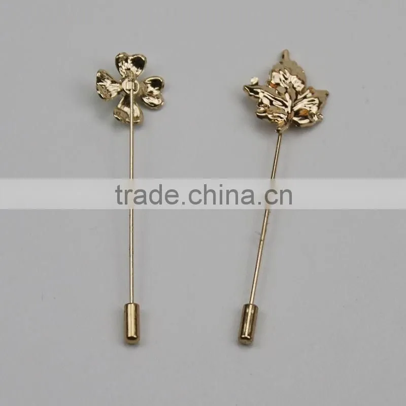 Bling and shining rhinestone with pearls brooches and hijab safety pins for la