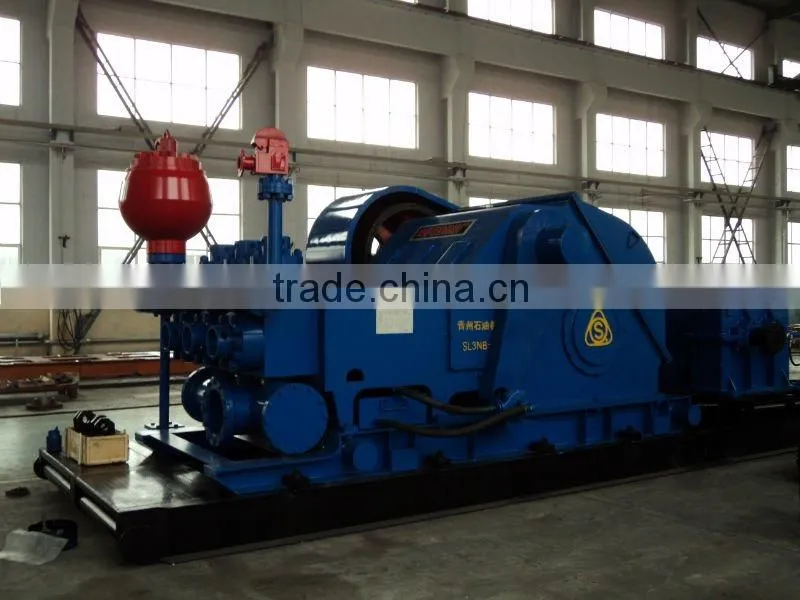 Triplex single acting drilling mud pump SL3NB1300