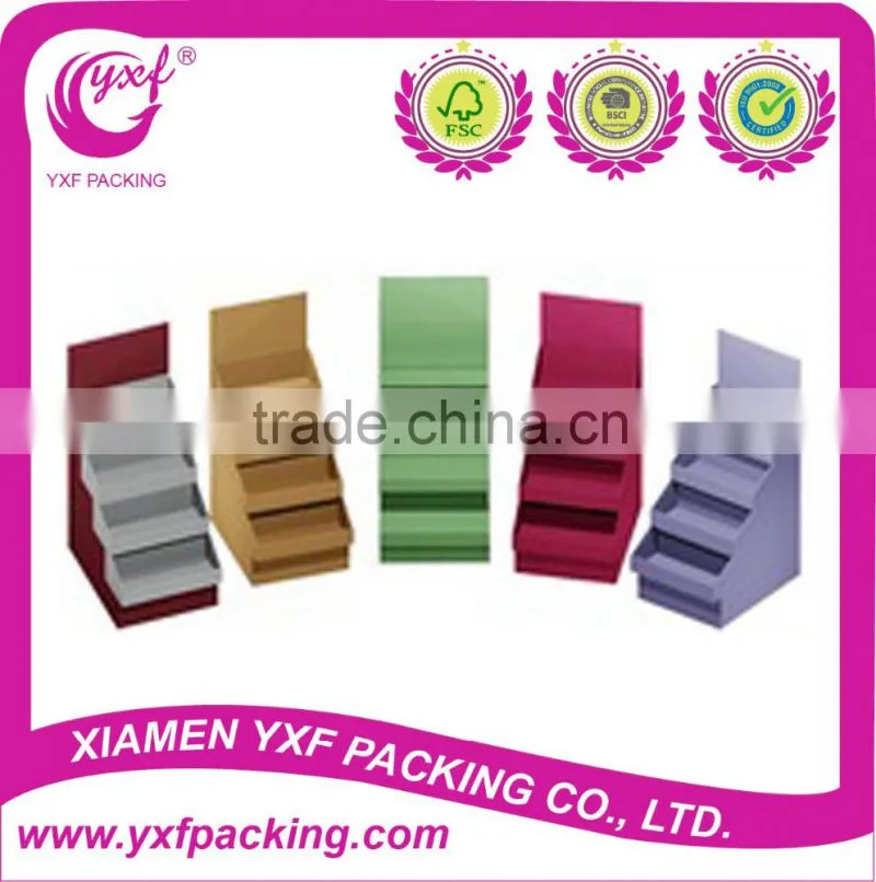 Baby Shop Retail Paper Pallet Display for Diaper, Pamper Cardboard Advertising Exhibition Stand Corrugated Paper Pallet Display