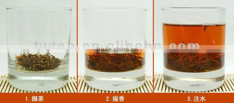 Superior quality black tea, Jinjunmei tea, Organic tea