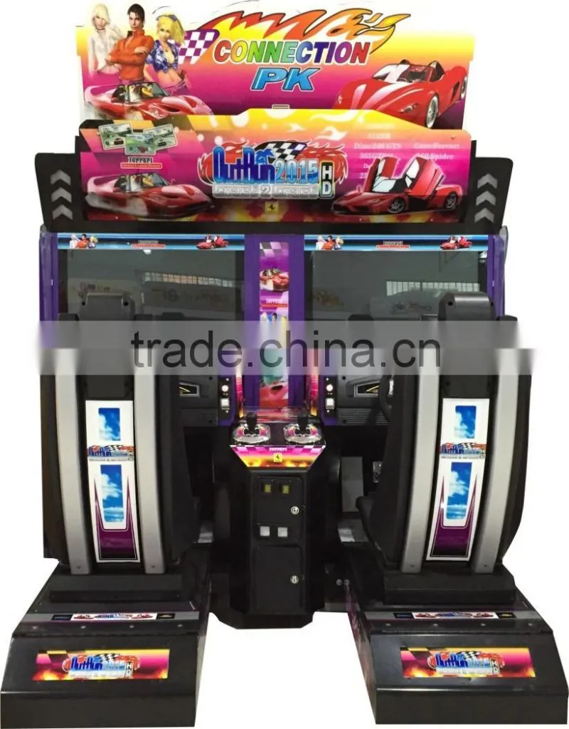 racing car double seats racing simulator