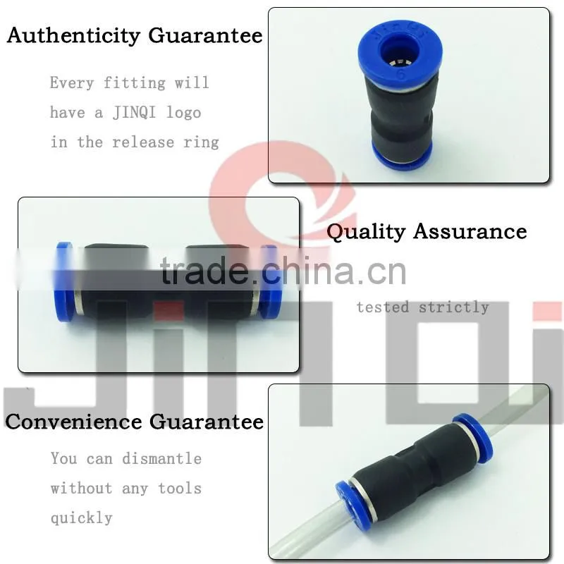 factory price air tube quick zinc collar joint