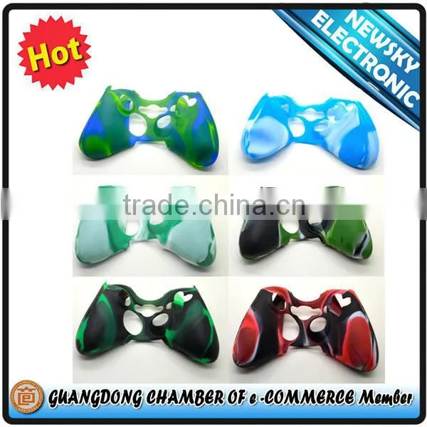 Unique New Products Camouflage Silicon Case for XBox360 Controller For XBox 360 Accessory