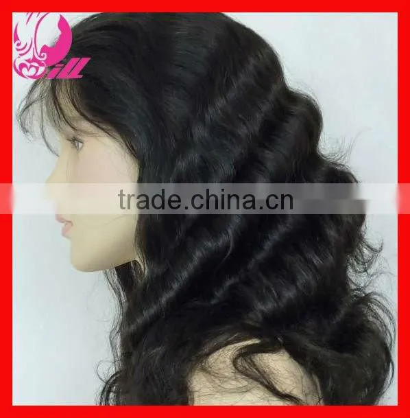 Fashion Indian Human Remy Hair Full Lace Wig Extension