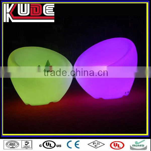 Hot sale LED illuminated bar furniture/LED sofa chair/LED drum stool