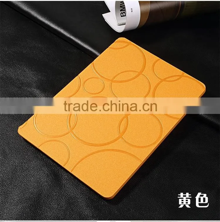 New arrival super thin PU leather flip case for ipad mini4