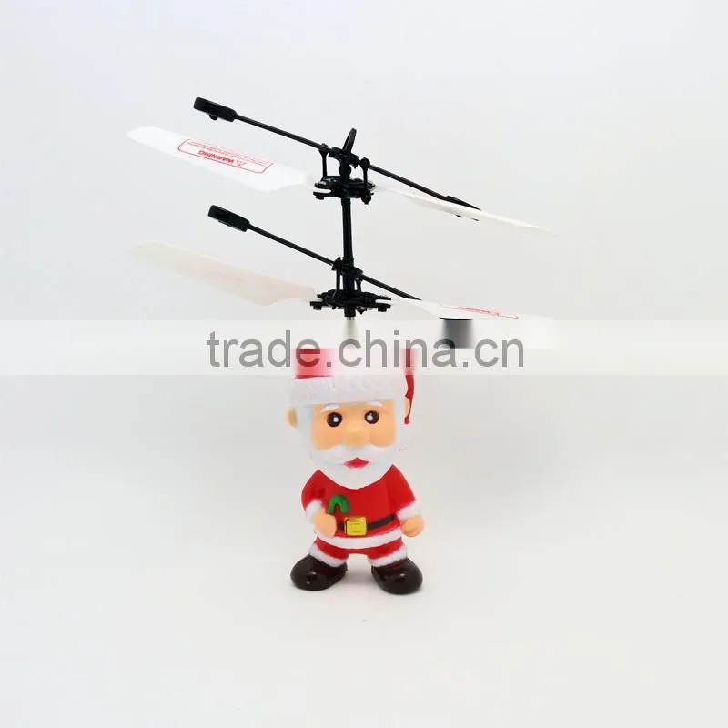 Click to get Free Sample 2015 Best Christmas gift Rc Helicopter toys Flying Santa