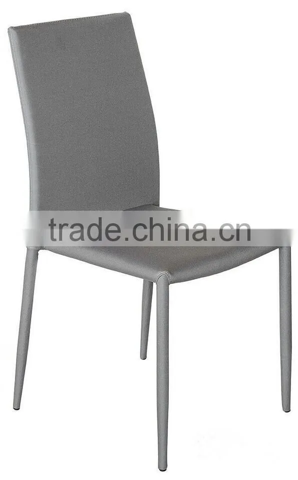 DC-2504 Cheap New Modern PU leather or PVC Dining Chair for dining room