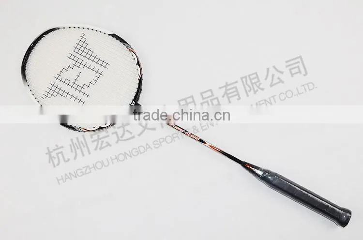 GX-9046 BLACK High performance aluminium&carbon fiber badminton racket with badminton bag/create your top brand badminton racket