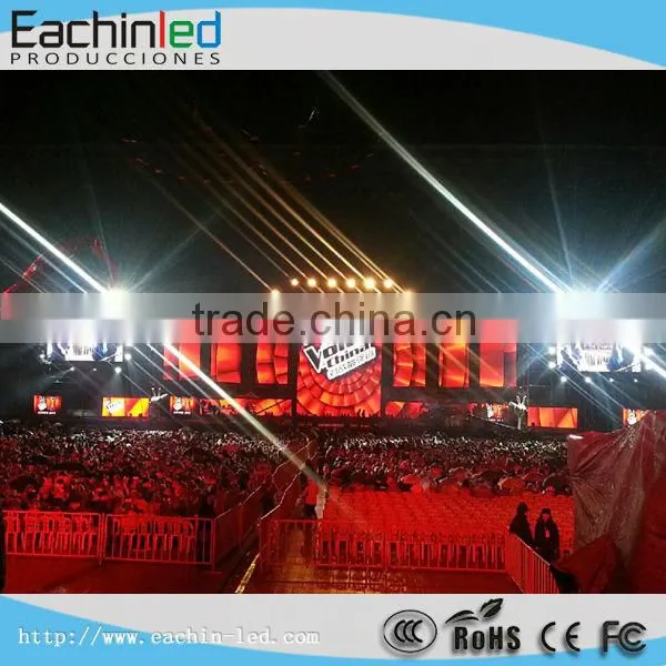 P8 High Resolution Outdoor LED Curtain Display