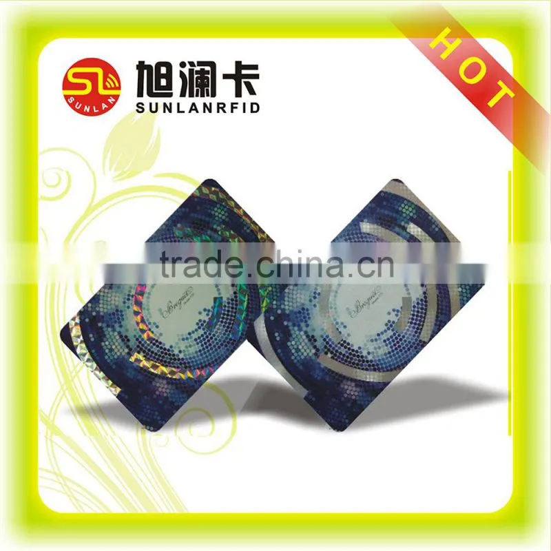 Silkscreen Printing RFID Smart Clamshell Low Cost Card Customized Color