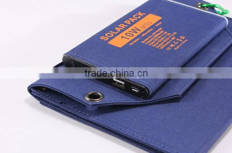 Made in china e mobile phone accessory waterproof solar powerbank solar panel 8000mah for USA market with indicator