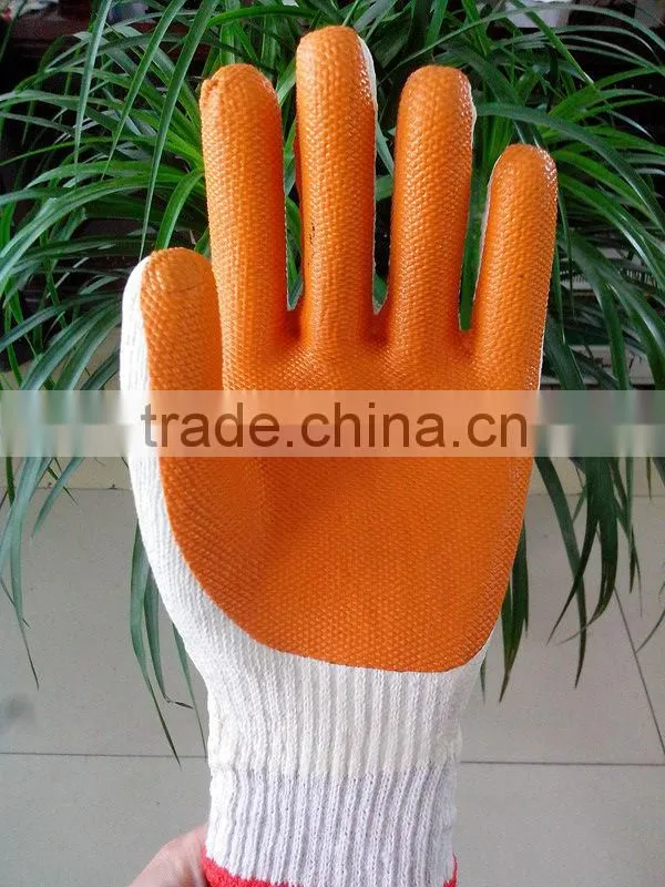sheepskin leather work gloves glass working gloves