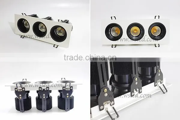 36w cob square led reccessed downlight China manufacutrer, led ceiling downlight