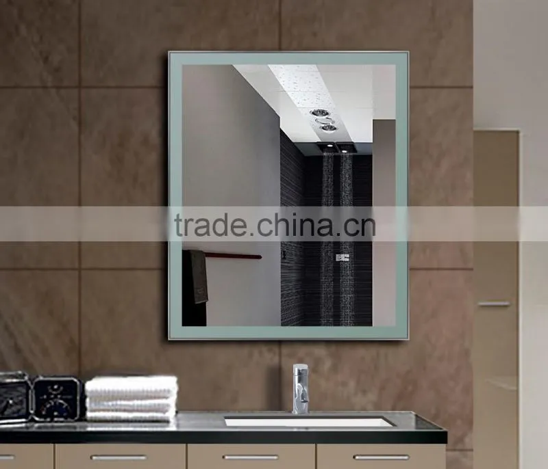 2016 Best seller led backlit bathroom mirror with light