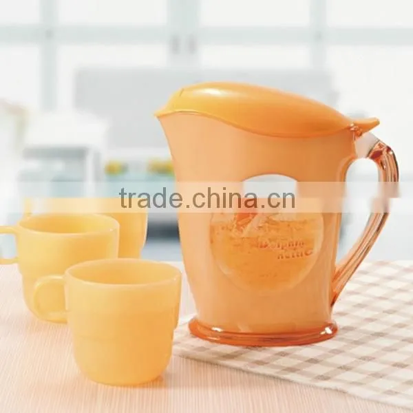 2.2L plastic water jug with jug spout
