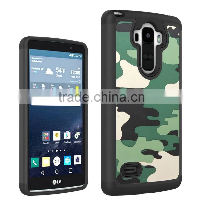 Luxury camouflage design hard tpu case cases for lg g stylo g4 note g4 stylus ls770 china wholesale