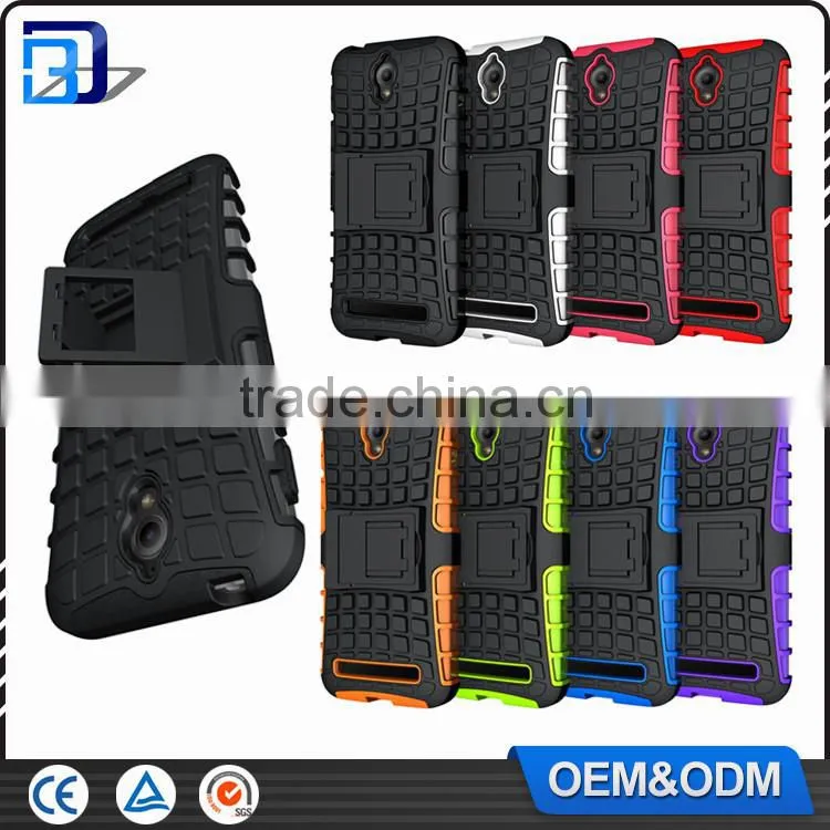Top Cheap Goods Combo Kickstand Tire Pattern Armor Back Cover Case For Zenfone Go Tirepattern Case For Zenfone Go Kickstand