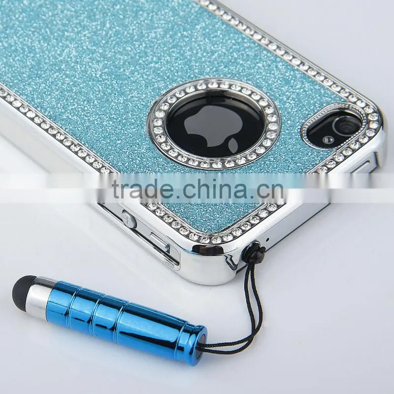 High Quality mini short Universal mini stylus pen for iphone,ipad, plastic touch pen