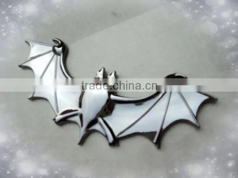 Plasic Chrome Batman wing emblem