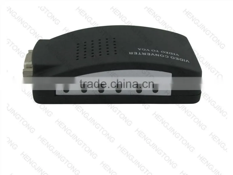 High Resolution RCA+S-Video+VGA Female to VGA Female Conversion