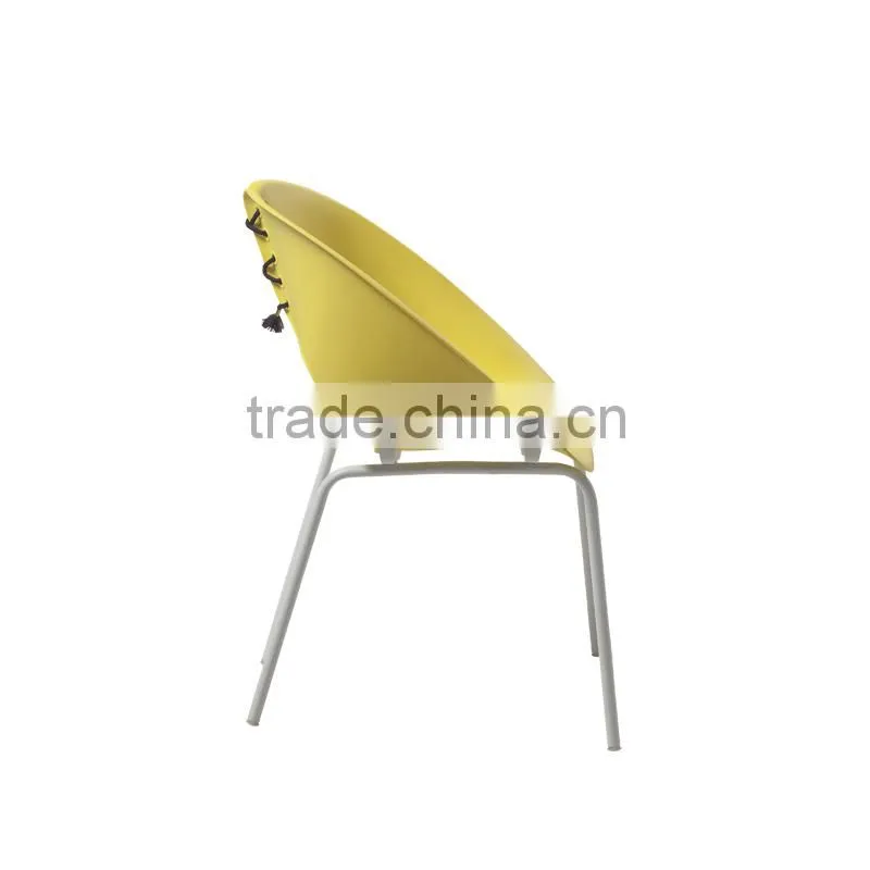 2014 new design stackable plastic garden chair cusion HC-N017