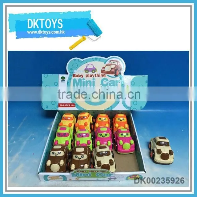 Cute design cartoon friction train 12 pcs per box