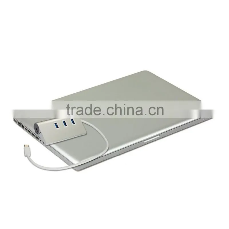 High Performance type c 14.5V 2A power charging with 3 port usb 3.0 hub +1 usb type c hub