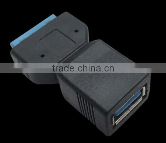 Panel mount Dual Double USB to Housing