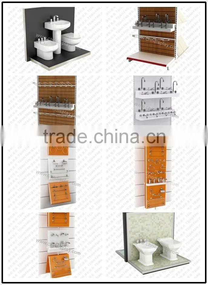 VL001---Wholesale faucet display rack/faucet display rack/tap display rack
