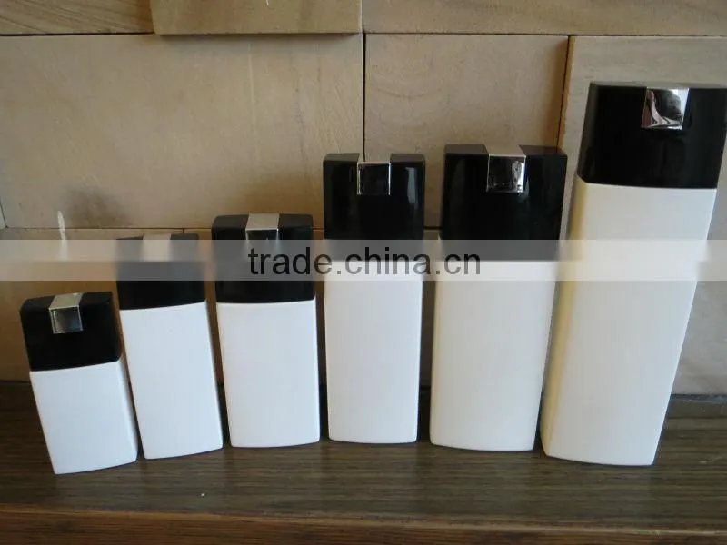 straight plastic lotion bottle for sun cream&BB cream