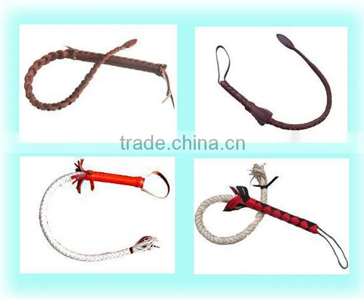Custom Leather Horse Whips For Riding China Factory Supply