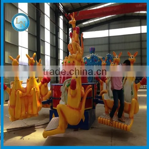 China factory low price amusement park jumping kids rides happy kangaroo ride for sale