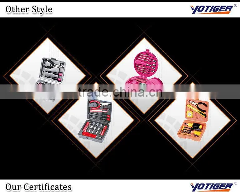 7pcs Combine Pink Home Appliance Repair Hand Work Tools Kit Set