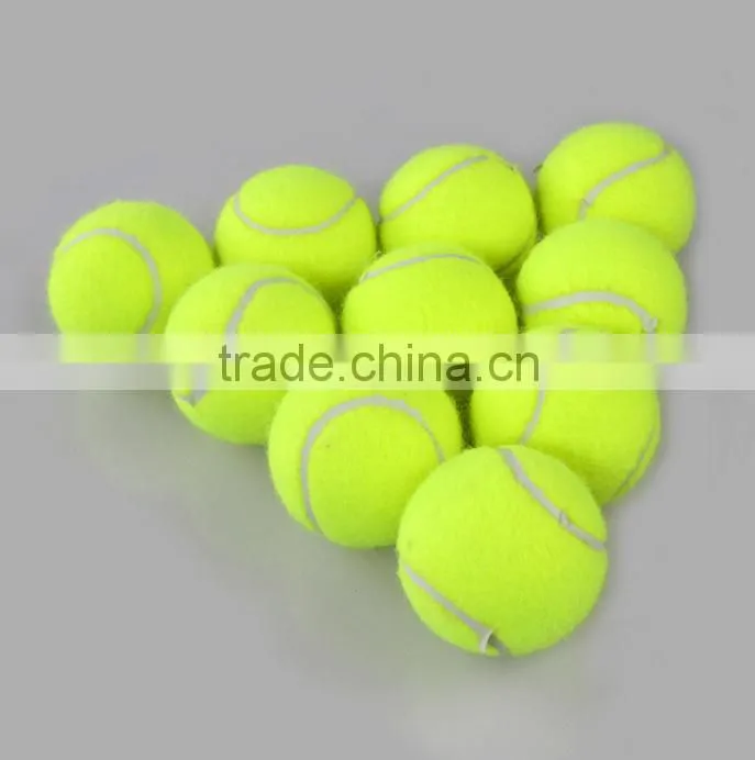 High Quality Yellow Training Tennis Balls For Tennis Beginers Practice Tennis Ball