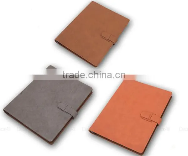 Loose Leaf Leather Journal Diary Notebook with Pen Holder and Card Holder