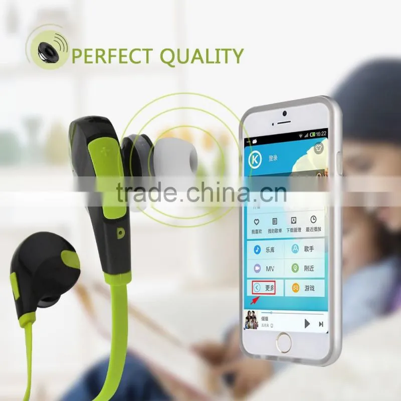 Mini Lightweight Wireless Stereo Headsets Sports/Running Noise Cancelling Bluetooth Earbuds Headphones With Microphone
