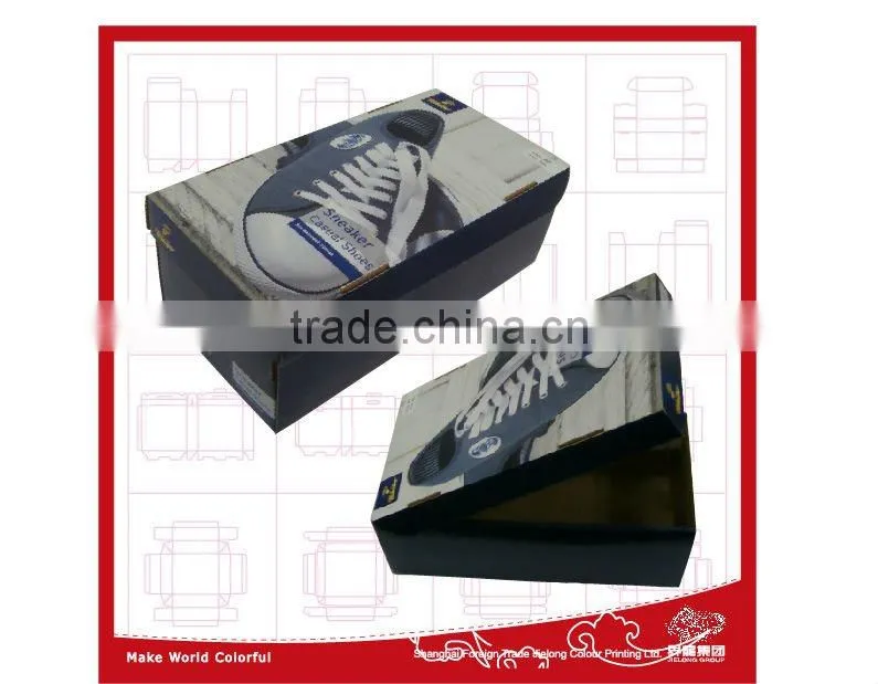 40 years to produce high quality paper shoe box