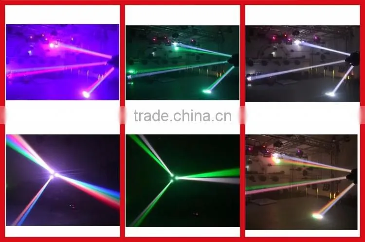 LED RGBW Three Head Light/ Beam Moving Head Light/ Washer Factory price