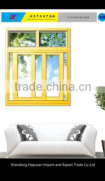 Z7002A aluminum Eextruded profile for 70 series sliding window