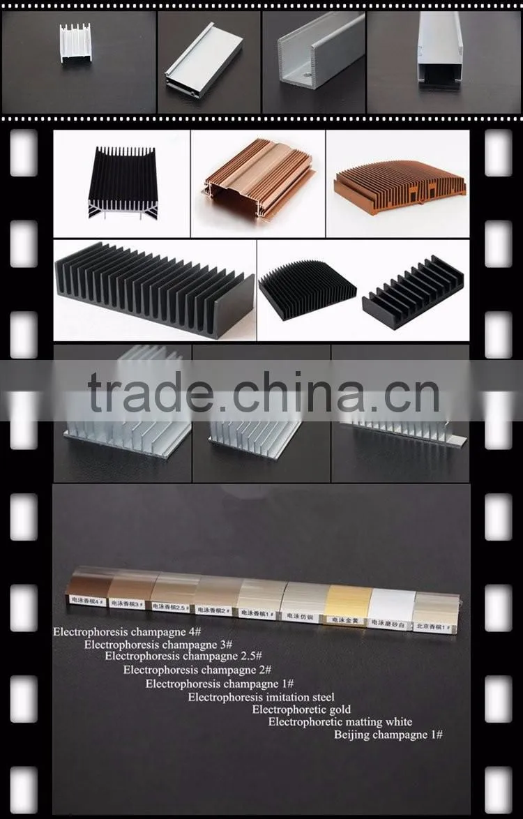 Aluminum Profiles aluminum heat sink profile