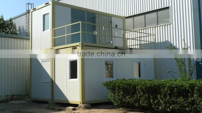 Hot Sell High Quality Two-story Container House with Balcony
