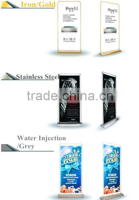Iron Base, Water Injection Base, Door-like Shape Banner Display Stand,Display Rack
